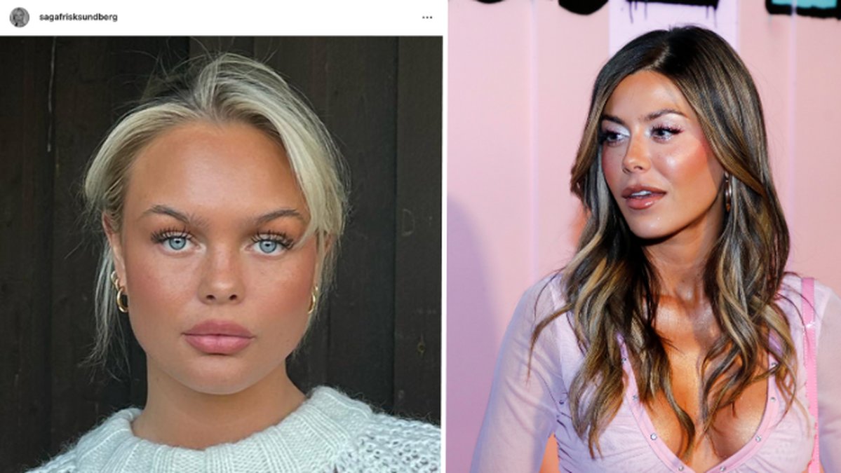 Saga Frisk Sundberg arbetar för Bianca Ingrosso. 