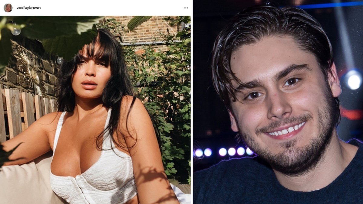 Zoe-Fay Brown och Oliver Ingrosso.