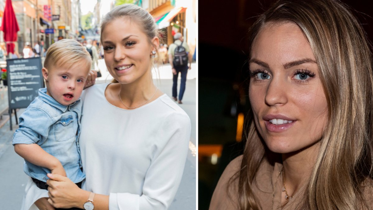 Julia Bergman och Milan slog igenom i Unga mammor. 