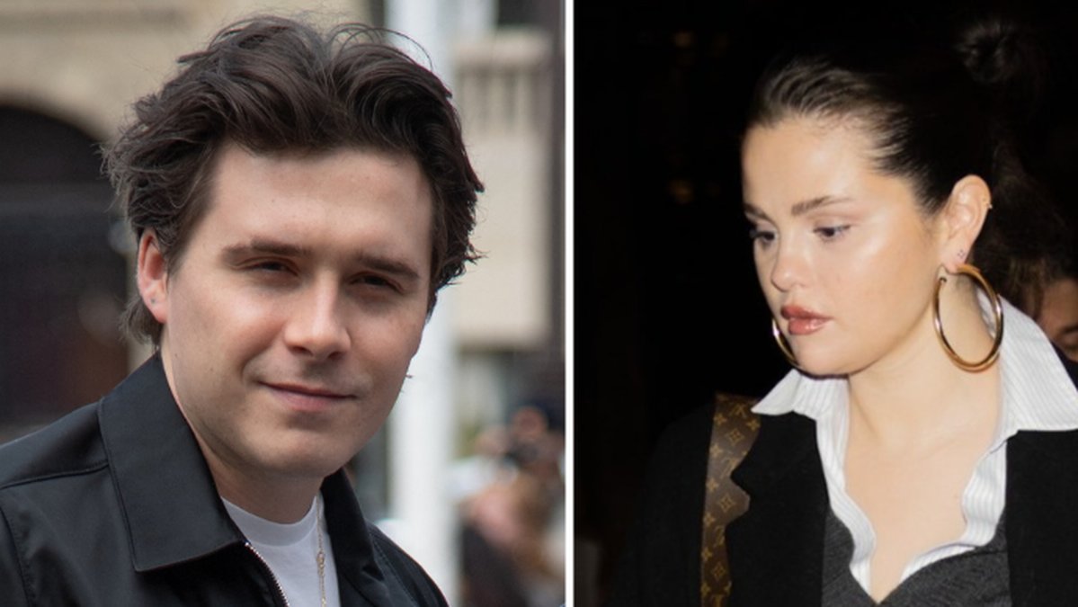 Brooklyn Peltz Beckham och Selena Gomez.
