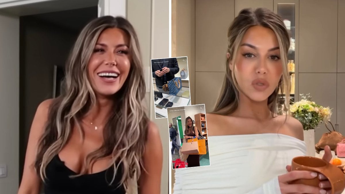 Bianca Ingrosso visar upp lyxshoppingen