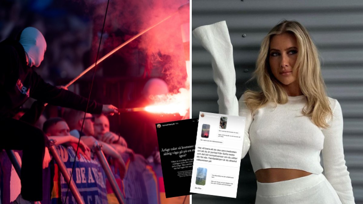 Hanna Friberg talar ut om hatstormen efter derbyt: Blivit hotad