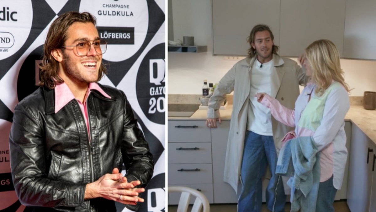 Benjamin Ingrosso visar upp lägenheten – för omkring 9 miljoner