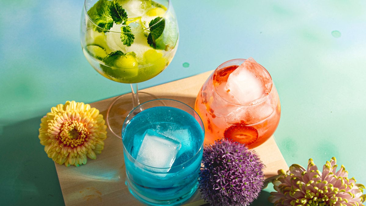 Goda recept på Gin och tonic-drinkar i sommar