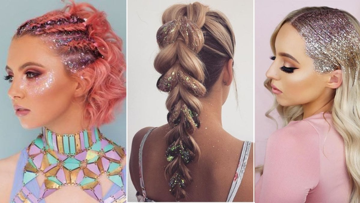 Inspiration: Glitterhår