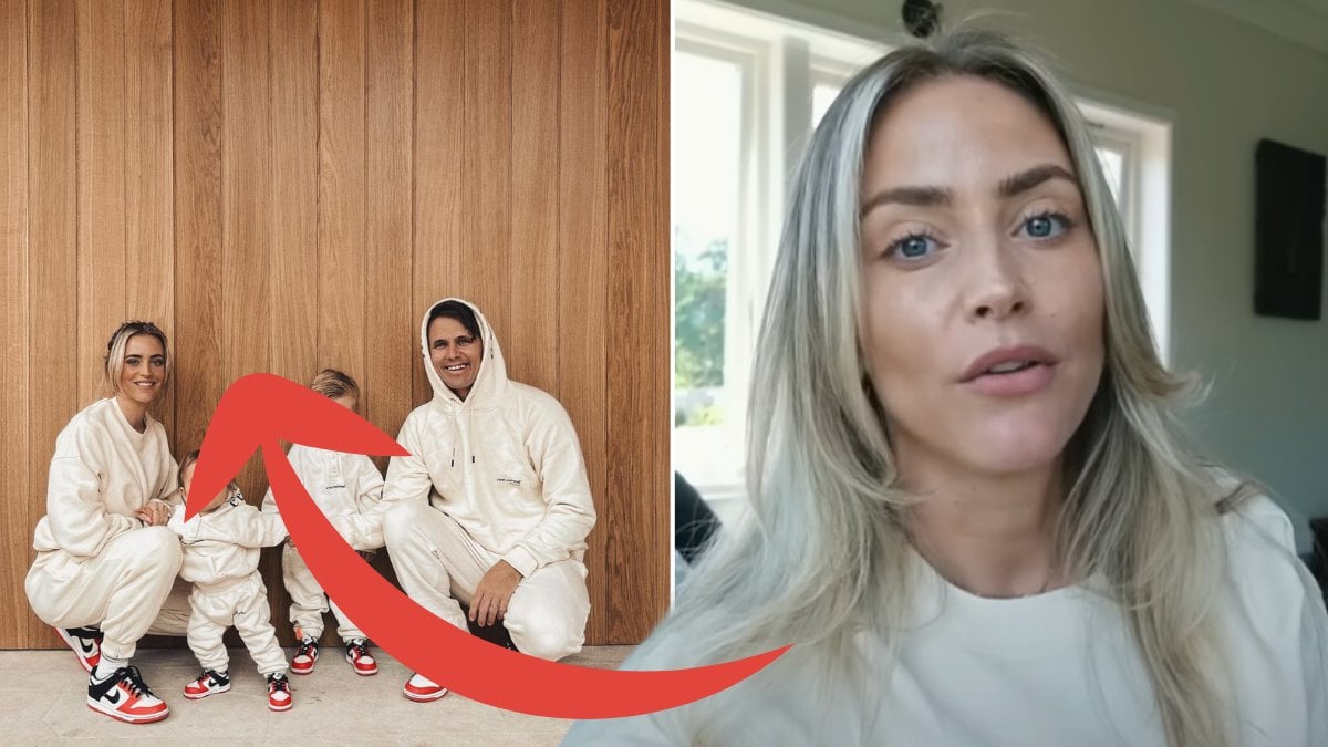 Janni Delérs beslut med barnen 