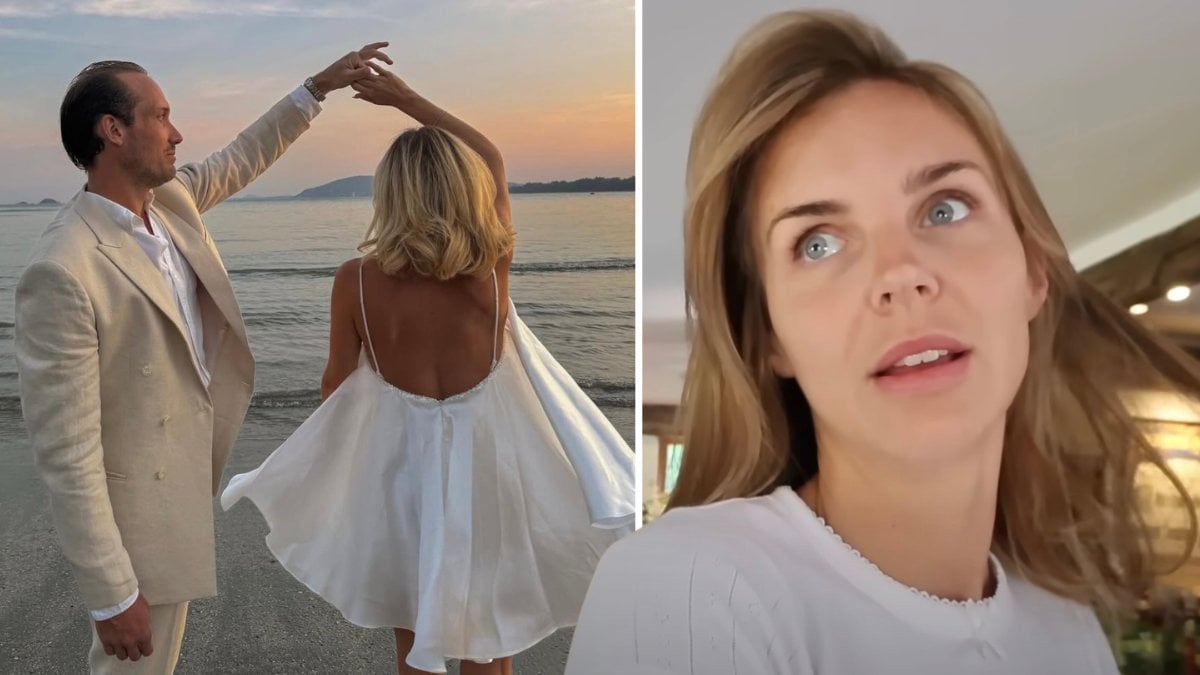 Lovisa Wallin swishade Buster för en bild
