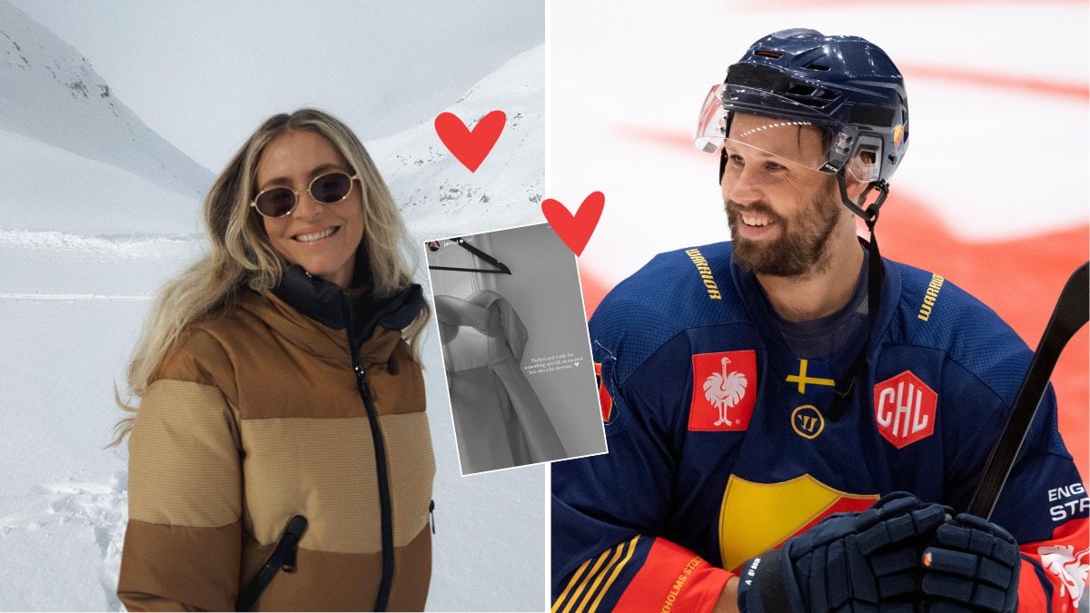 Efter romansryktet med hockeyspelaren – följarna misstankar att Janni Delér skulle gifta sig