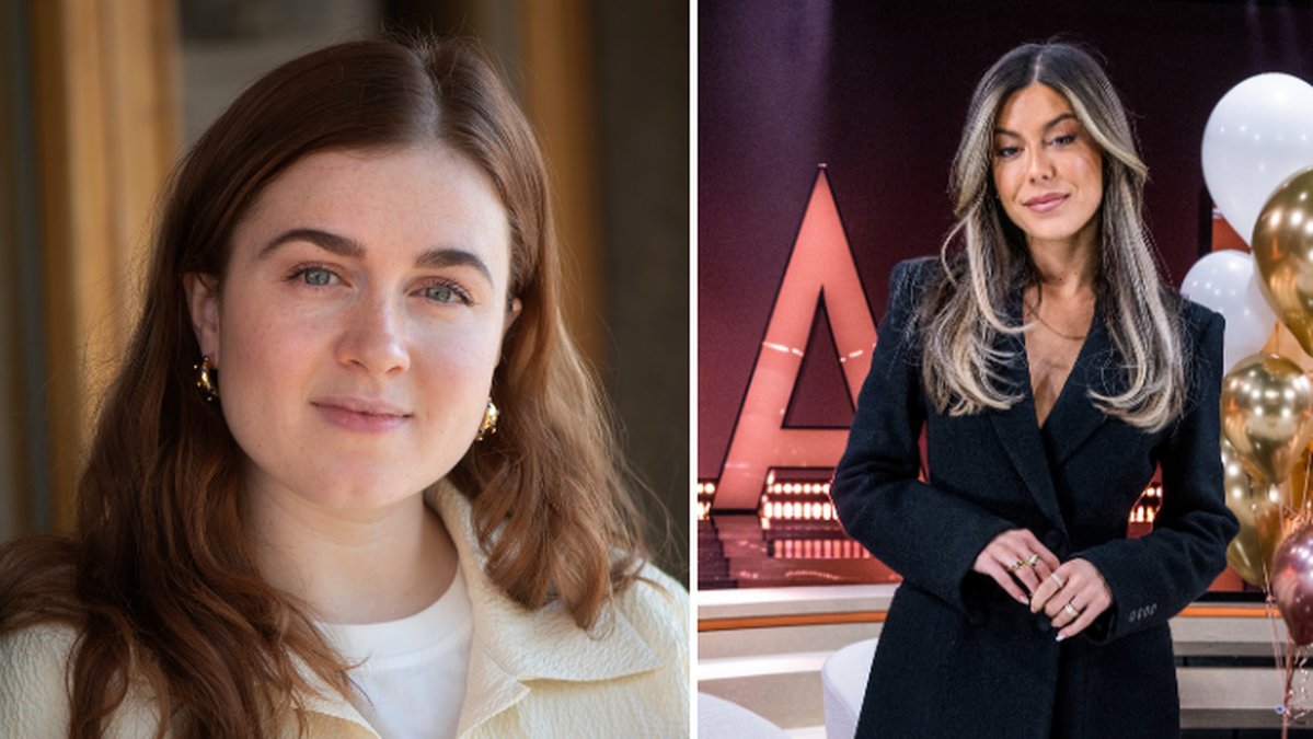 Amy Deasismont är en av gästerna i Bianca Ingrossos talkshow. 