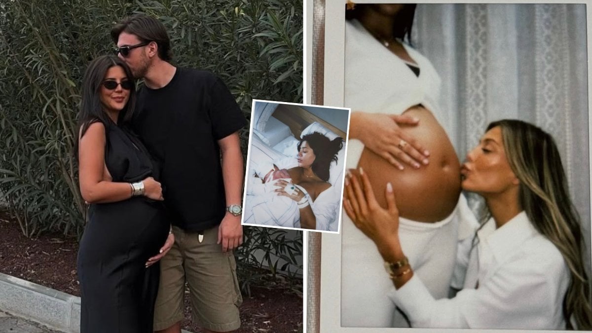 Emelie Feola har fått en dotter