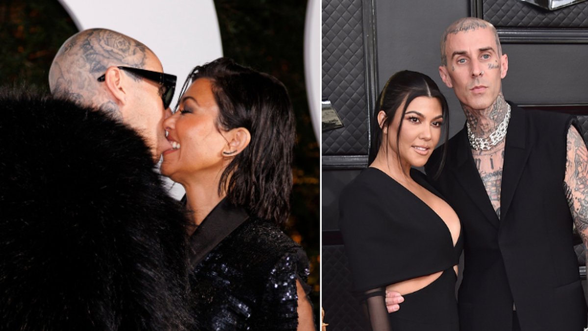 Kourtney Kardashian gravid – hon och Travis Barker väntar barn