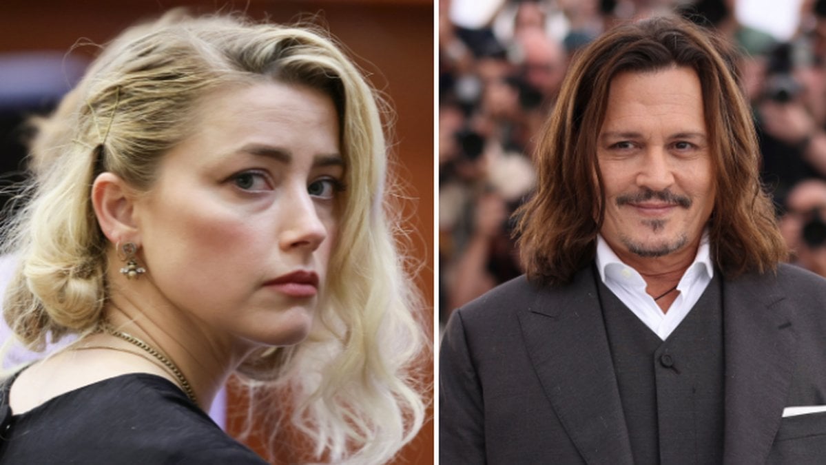 Amber Heard och Johnny Depp.