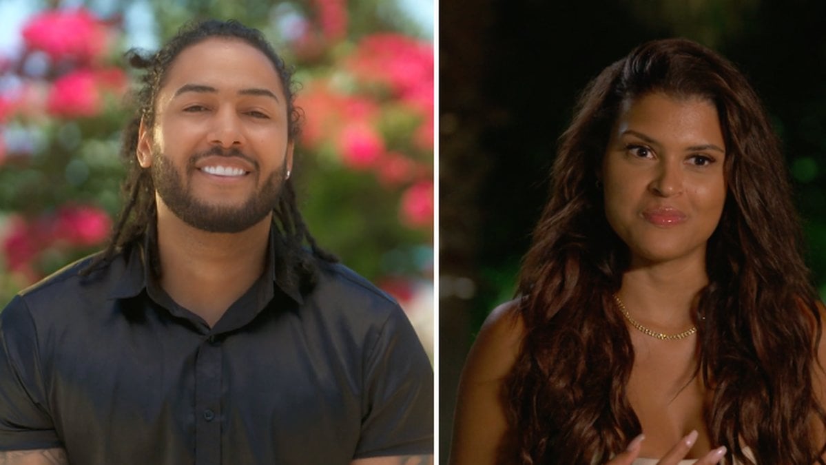 Lloyd Lawrence och Olivia Birgersson i Bachelorette 2022.