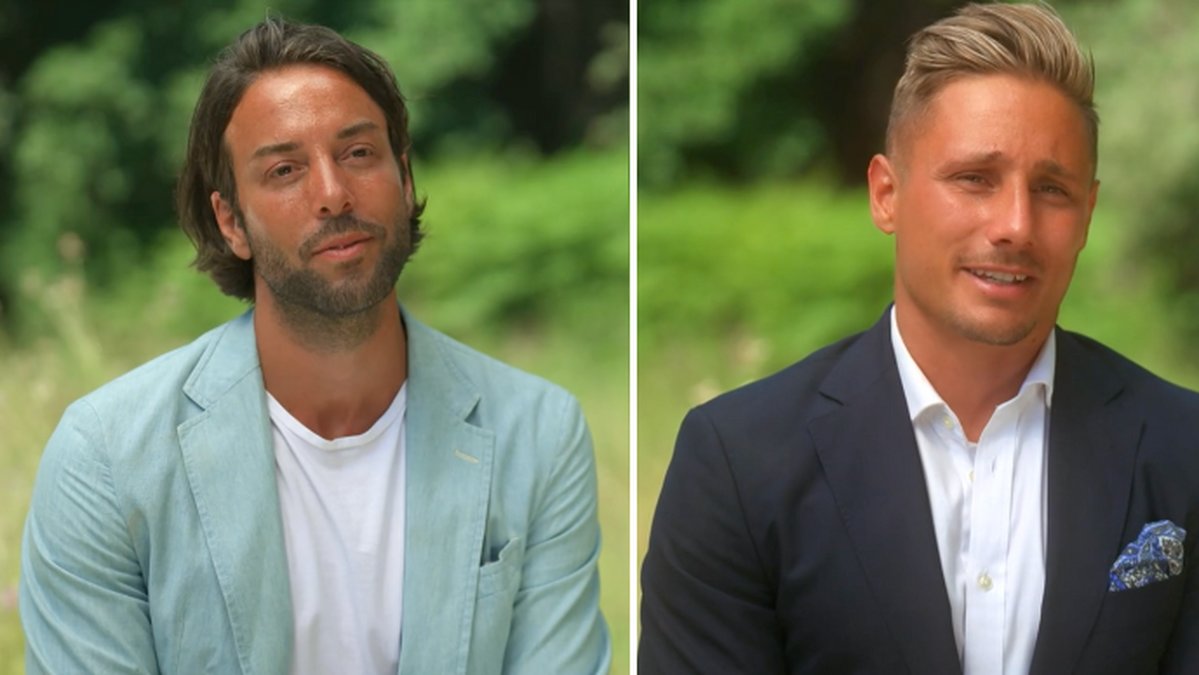 Christian och Christoffer i Bachelor 2022. 