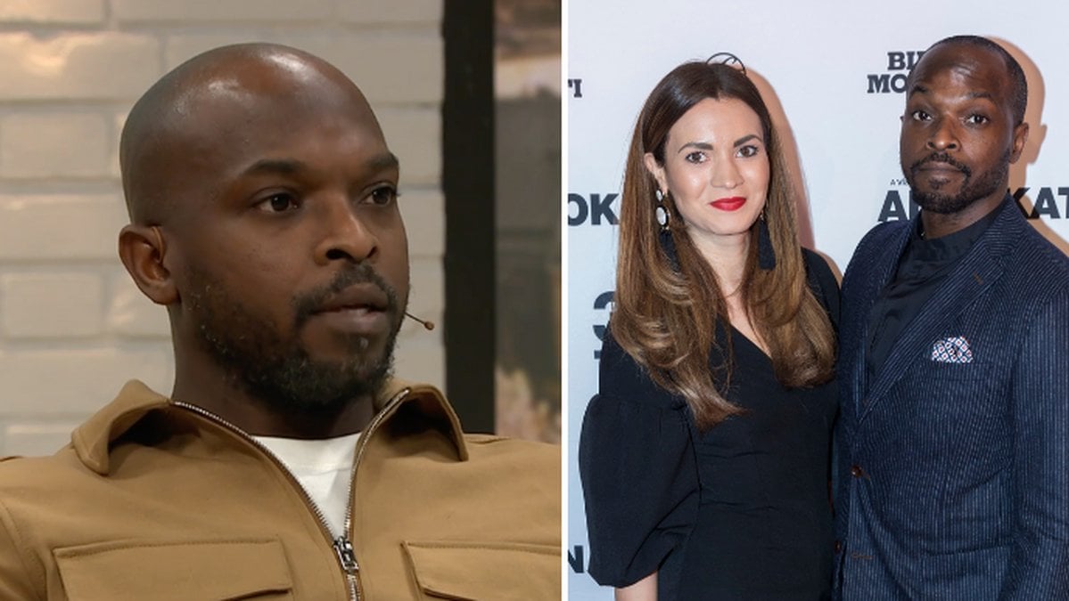 Radioprofilen Kodjo Akolor och frun Olga Nikrasova Akolor.