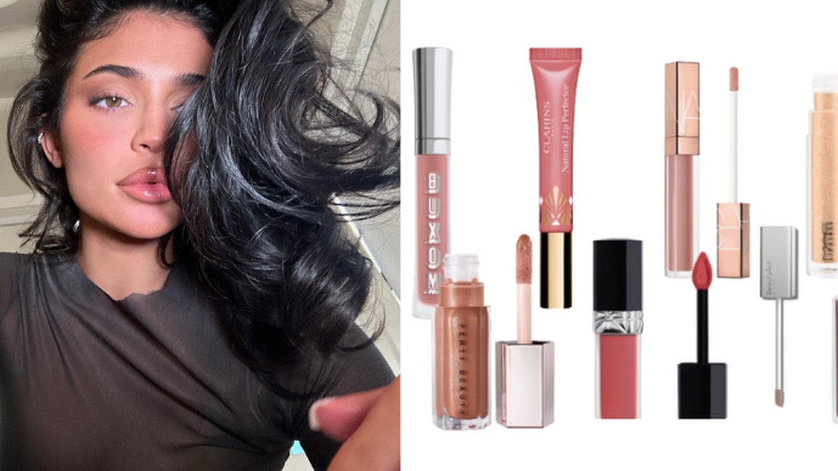 Kylie Jenner, läppglans. 