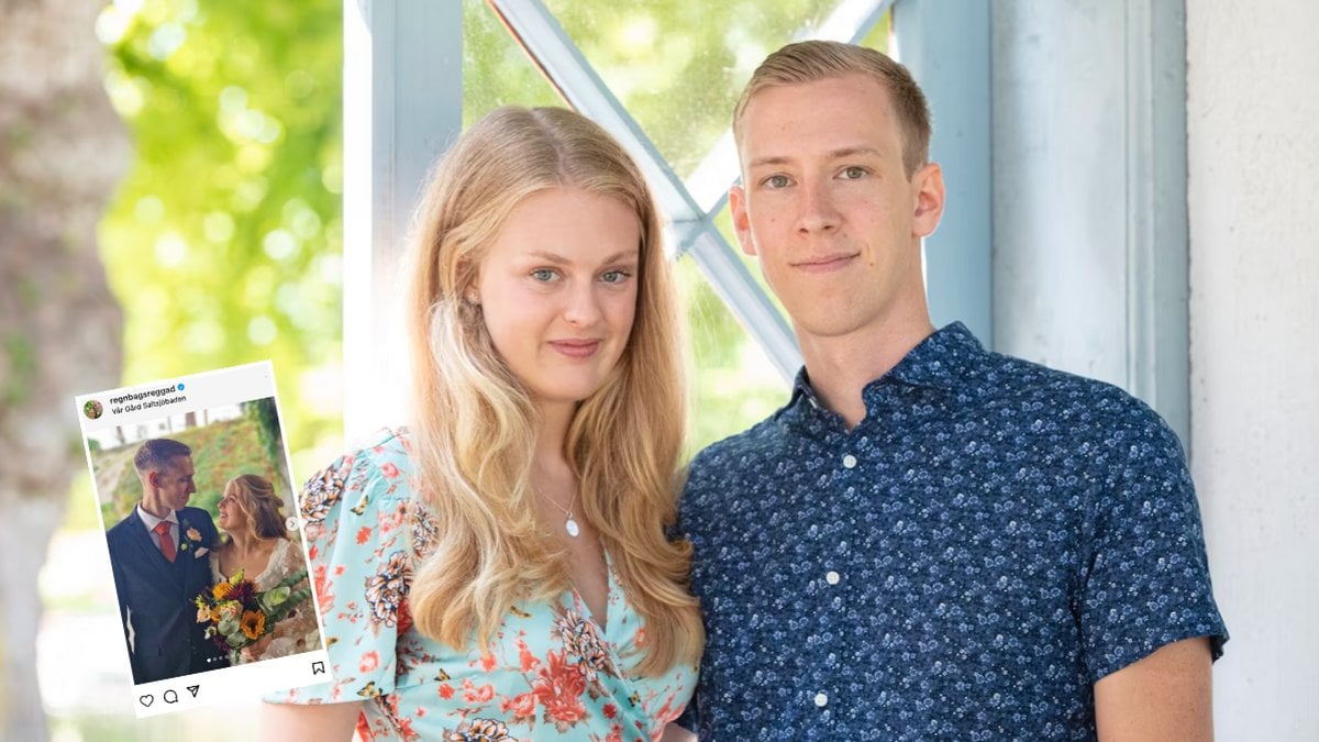 Tacoparet Sofia Lindhe och Anton Pehrson har gift sig: Vi gjorde det igen