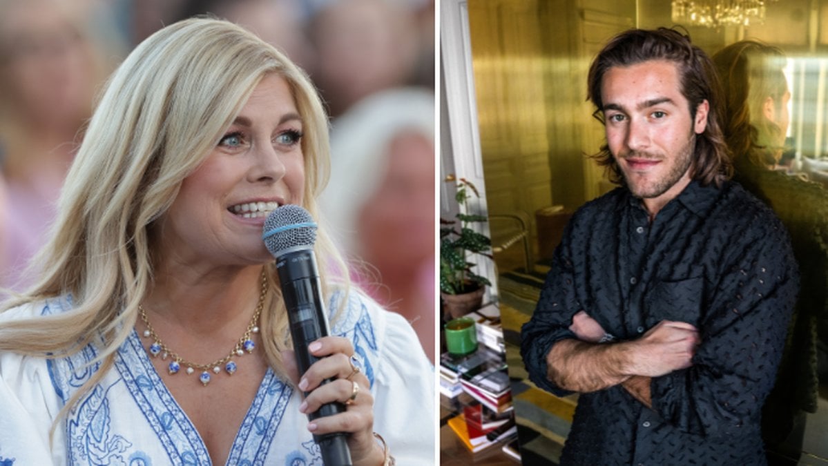 Pernilla Wahlgren och Benjamin Ingrosso. 