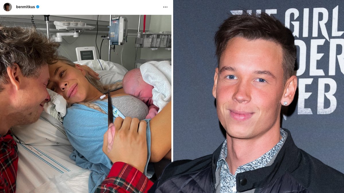 Ben Mitkus och Caroline Johansson har blivit föräldrar. 