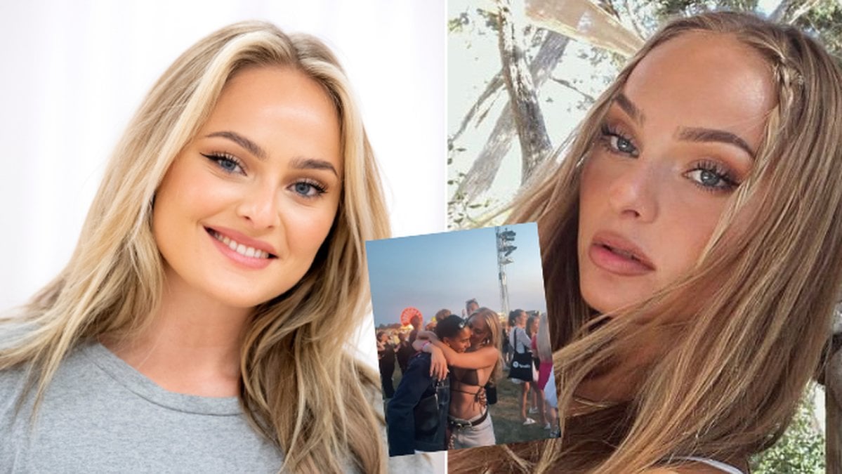 Nya bilden på Alice Stenlöf och Amani Smith – visar upp lyckan
