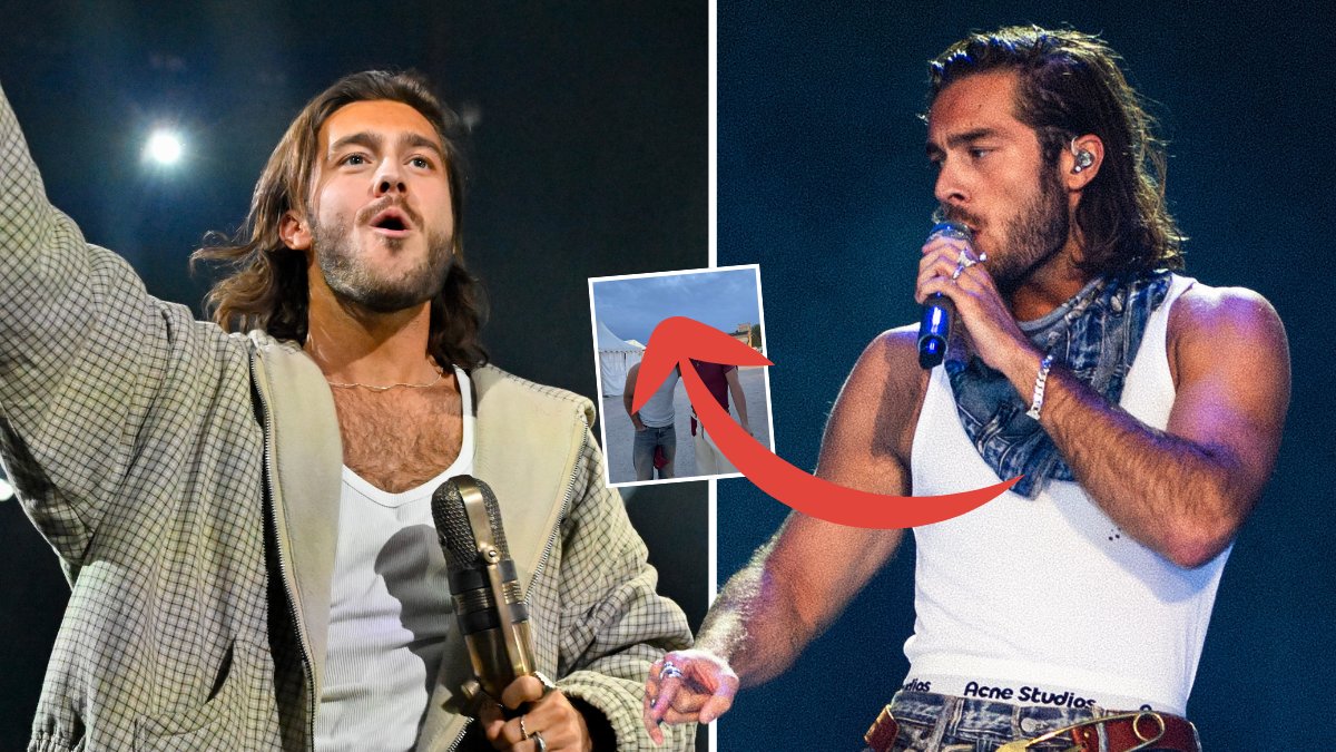 Benjamin Ingrosso syns med världsstjärnan