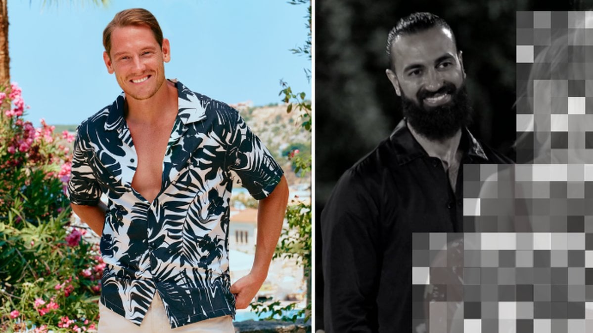 Cale Kubena från Bachelorette 2022 och Sia Hatami och Rene Rehnqvist från Bachelor 2022. 