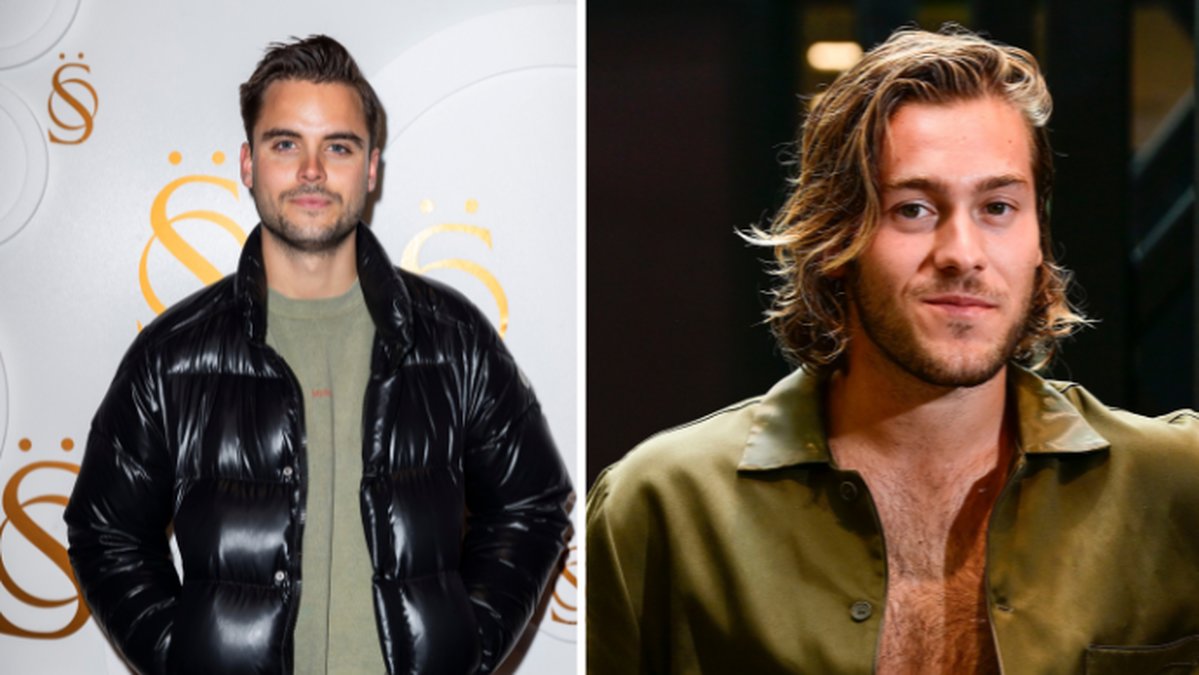 Efter uppbrottet: Här syns Benjamin Ingrosso hänga hos Phillipe Cohen