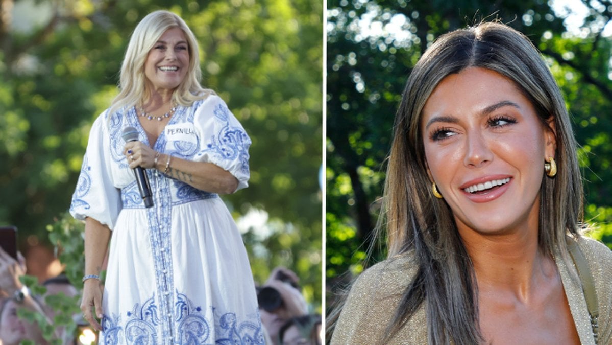 Pernilla Wahlgren och Bianca Ingrosso. 