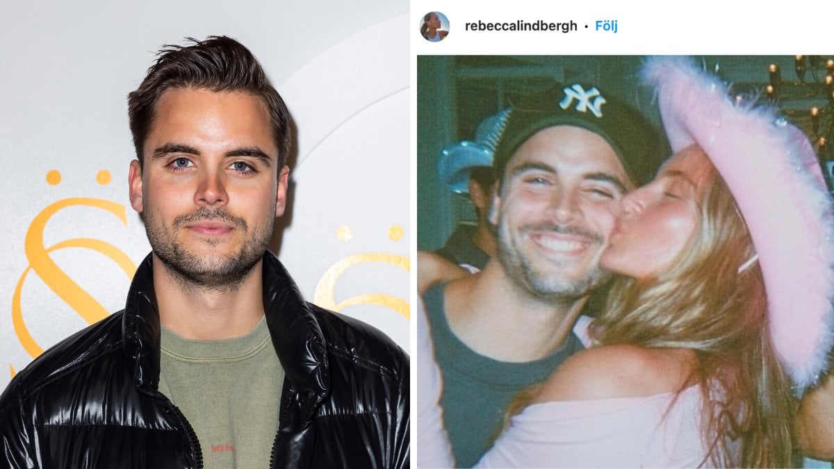 Phillipe Cohens och flickvännen Rebeccas kryptiska bebismeddelanden – visar upp på Instagram
