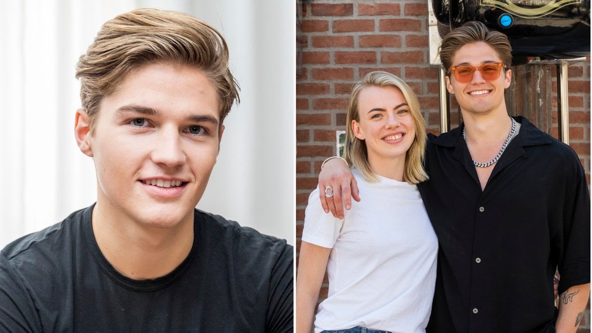 Filip Lamprechts besked efter kärleksavslöjandet med Linn Hegdal: Så glad