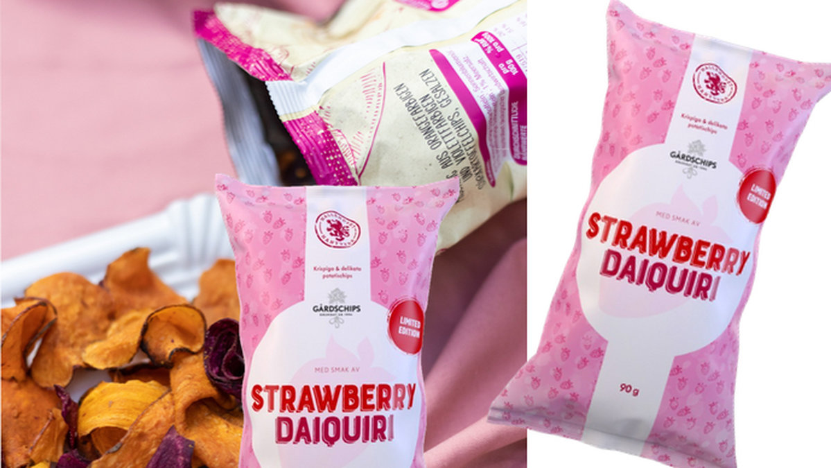 Chips med smak av Strawberry Daiquiri