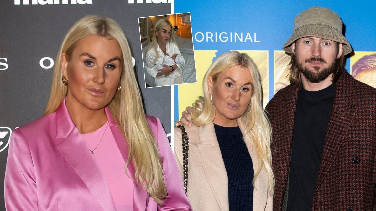 Melina Criborn och Nause har fått sitt trejde barn