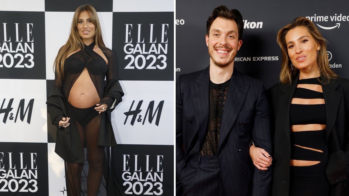 Sara Biderman och fästmannen Danijel.