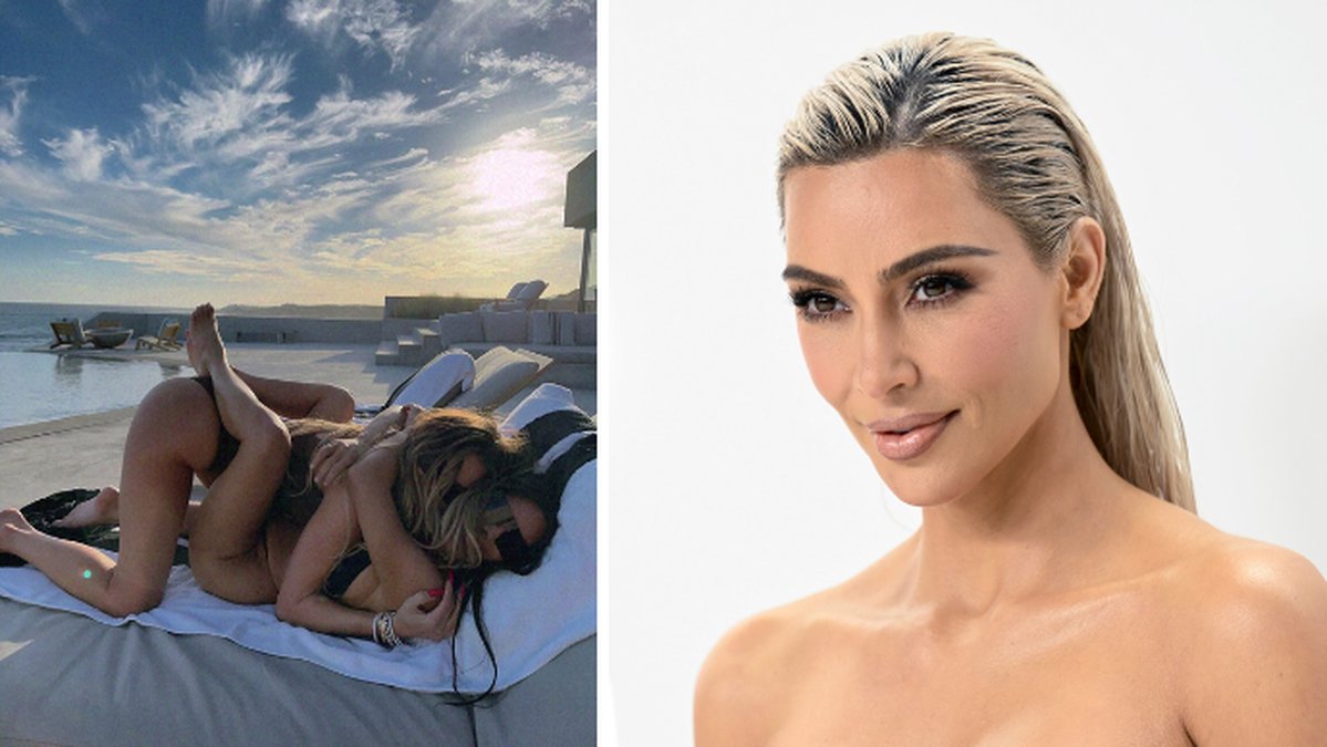 Intima bilderna på Kim Kardashian ifrågasätts av följarna: Bisarrt