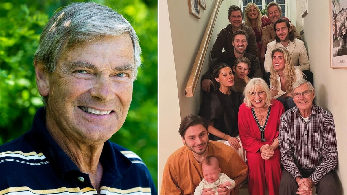 Familjens sorg efter Hans Wahlgrens bortgång