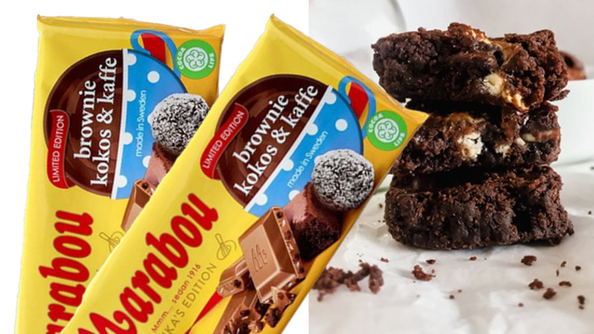Marabou med brownie, kokos & kaffe – då släpps den i butik