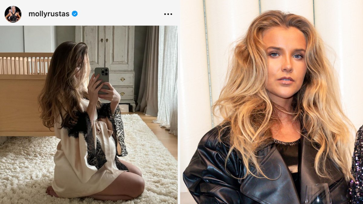 Molly Rustas har fått sitt andra barn 