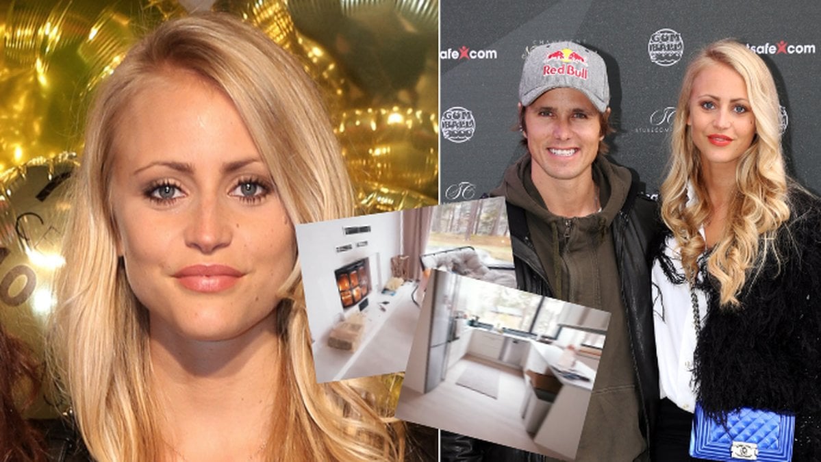 Janni Delér visar upp sitt och Jon Olssons hus i Nacka, Stockholm.