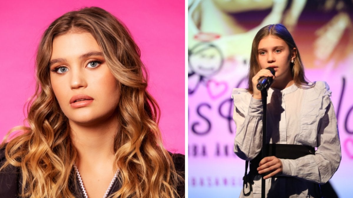 Ida-Lova Lind från Melodifestivalen 2023.