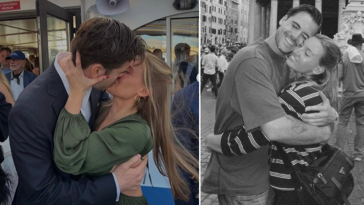 Phillipe och Rebecca har varit ett par sedan 2023. 