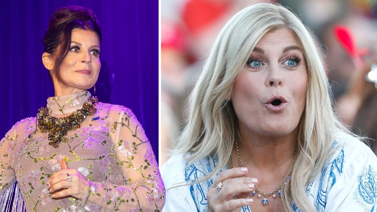 Carolas reaktion på Pernilla Wahlgrens bild