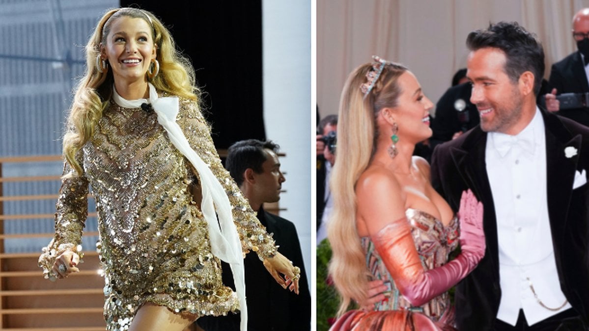 Blake Lively och Ryan Reynolds. 