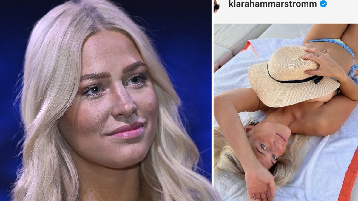 Klara Hammarström möts av kritik efter bilderna 