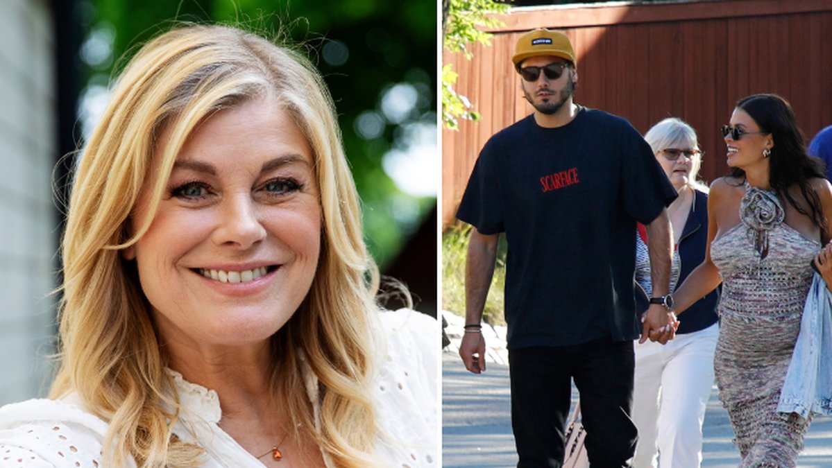 Pernilla Wahlgren, Oliver Ingrosso och Zoe-Fay Brown. 