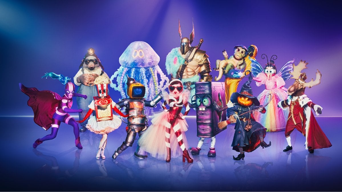 Alla deltagare i Masked singer 2023.