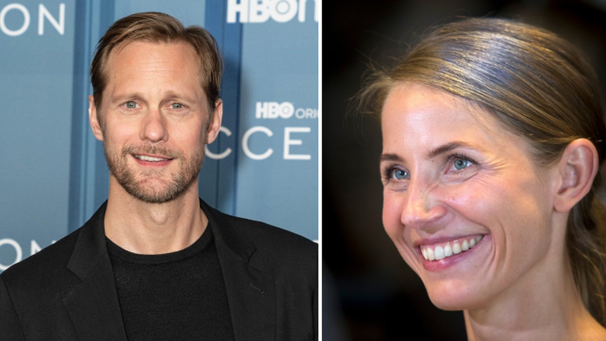 Alexander Skarsgård och Tuva Novotny. 