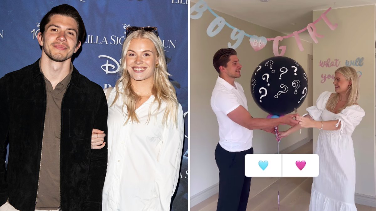 Bachelor-paret avslöjar könet på bebisen!