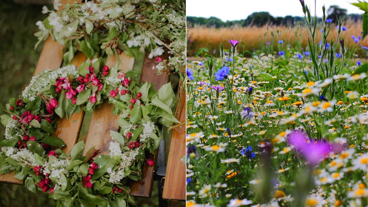 Hur gör man en egen midsommarkrans? Inspiration och tips steg-för-steg
