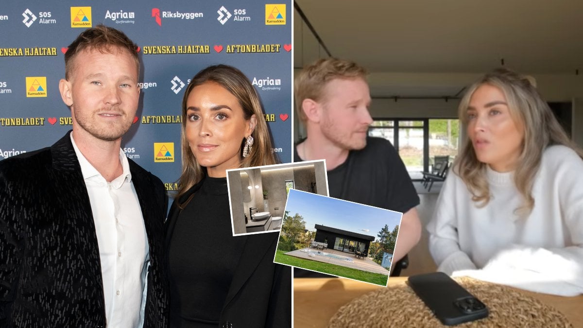 Michaela Delér och Jens Byggmark har sålt lyxhuset i Nacka – se miljonbeloppet