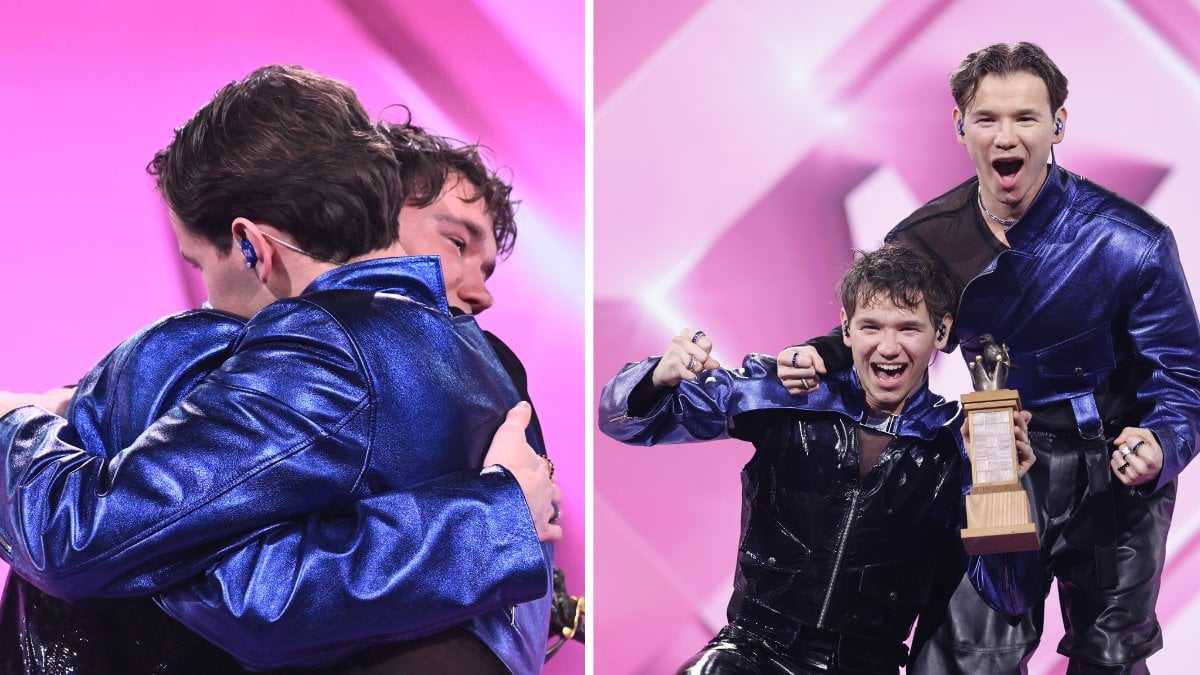 Marcus & Martinus vinner Melodifestivalen